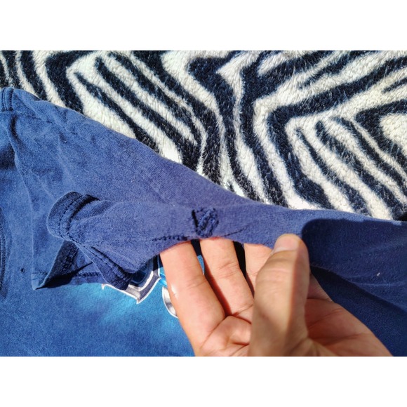 Vintage‎ USAF Air Force T-Shirt Men's Small Blue Military USA Short Sleeve Y2K - Picture 5 of 6